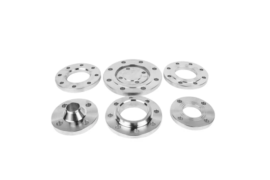 Flange plano de solda de chapa de aço inoxidável forjado SS304 316L